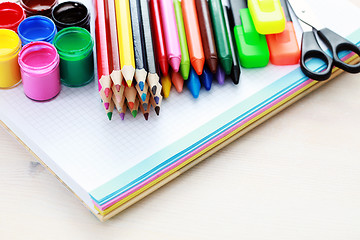 Image showing school supplies