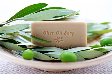 Image showing olive oil soap