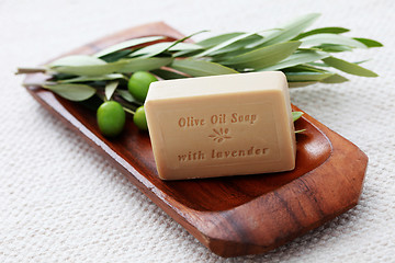 Image showing olive oil soap