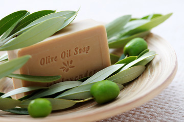 Image showing olive oil soap