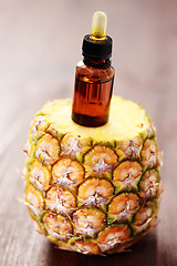 Image showing pineapple essential oil