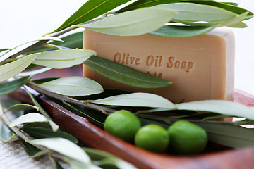 Image showing olive oil soap