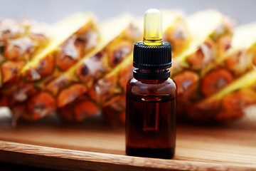 Image showing pineapple essential oil