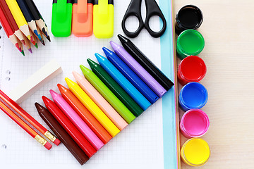 Image showing school supplies