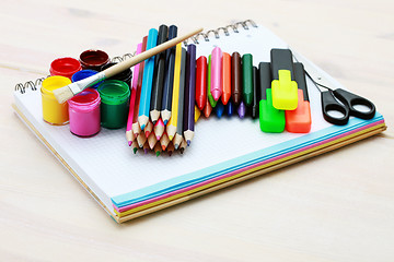 Image showing school supplies