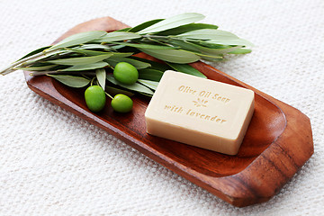 Image showing olive oil soap