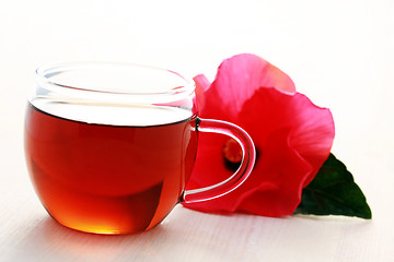 Image showing hibiscus tea