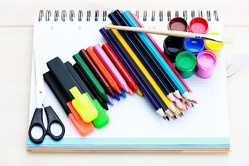 Image showing school supplies