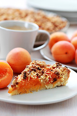 Image showing apricot tart