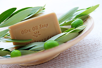 Image showing olive oil soap