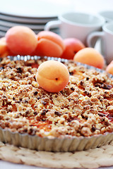 Image showing apricot tart