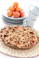 Image showing apricot tart