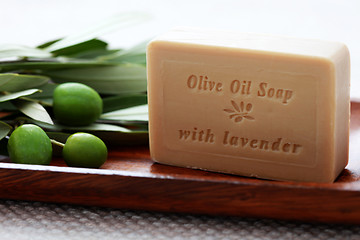 Image showing olive oil soap