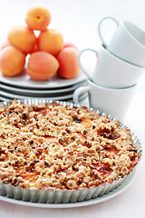 Image showing apricot tart