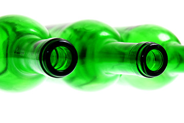 Image showing Green Bottles