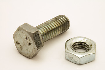 Image showing screw and nut