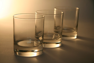 Image showing empty glasses
