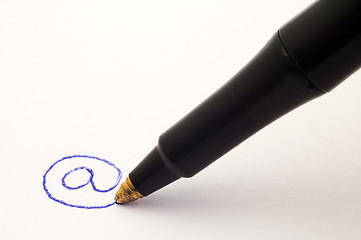 Image showing black pen