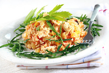 Image showing Risotto with bulgur