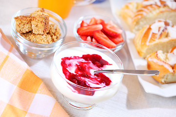 Image showing Healthy breakfast 