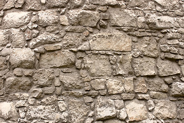 Image showing A fragment of wall fortifications