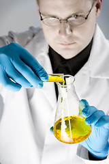 Image showing chemist at work