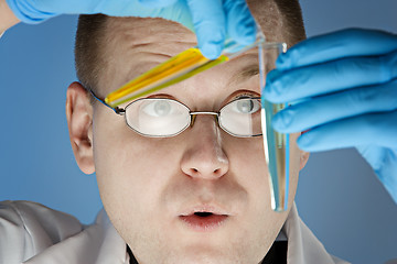 Image showing chemist at work