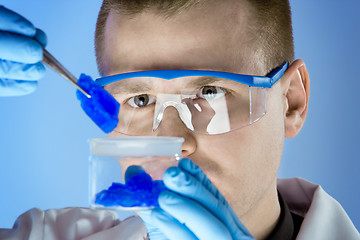 Image showing scientist at work