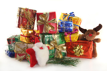 Image showing Christmas gifts