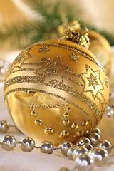 Image showing Christmas balls