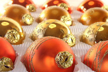 Image showing Christmas balls