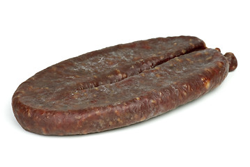 Image showing Turkic summer sausage (Sucuk) 