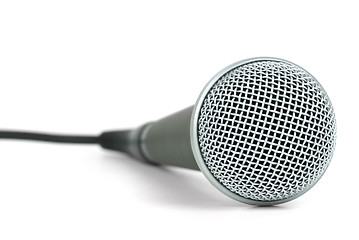 Image showing Professional dynamic microphone