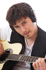 Image showing Man with guitar 