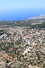 Image showing Overview on Zakynthos island