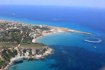 Image showing Overview on Zakynthos island