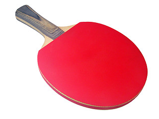 Image showing Table tennis rack clipping path