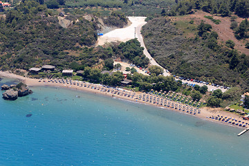 Image showing Overview on Zakynthos island