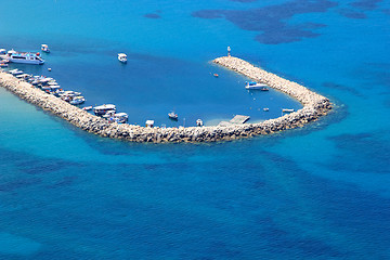 Image showing Overview on Zakynthos island