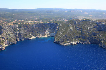 Image showing Overview on Zakynthos island