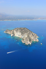 Image showing Overview on Zakynthos island