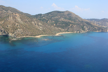 Image showing Overview on Zakynthos island