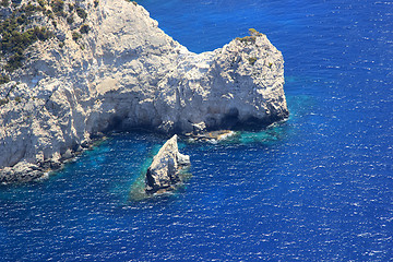 Image showing Overview on Zakynthos island