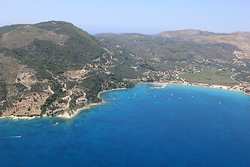 Image showing Overview on Zakynthos island