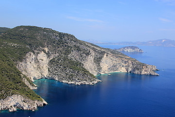 Image showing Overview on Zakynthos island