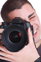 Image showing Portrait of male photographer 