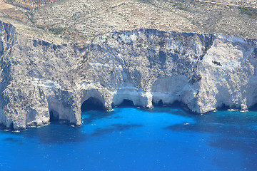 Image showing Overview on Zakynthos island