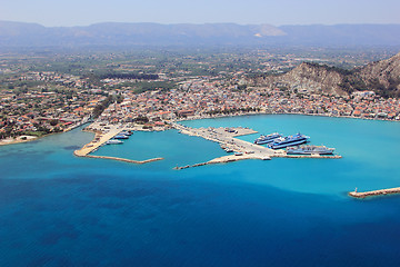 Image showing Overview on Zakynthos island