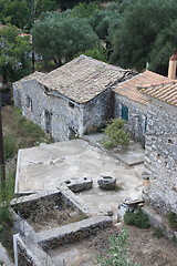 Image showing A small Greek village