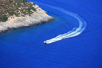 Image showing Overview on Zakynthos island